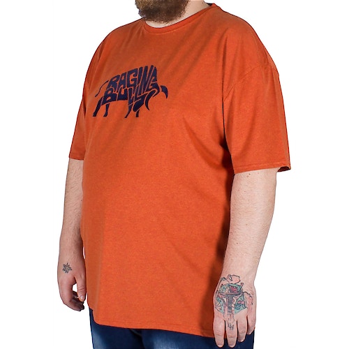 Raging Bull Graphic T-Shirt Orange