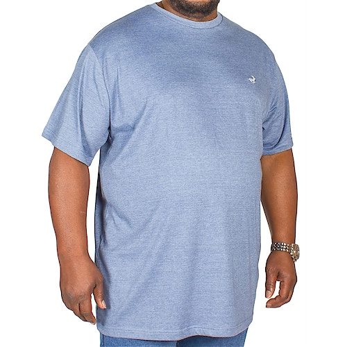 Bigdude Marl Effect T-Shirt Denim