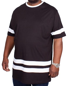 Bigdude Plain Crew Neck T-Shirt Black