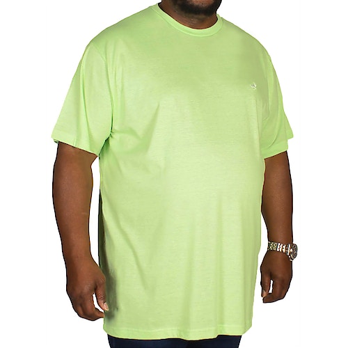 Bigdude meliertes T-Shirt Grün