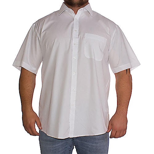 Espionage White Classic Short Sleeved Shirt
