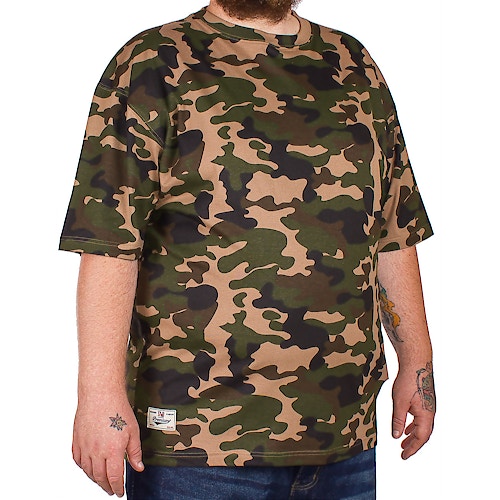Duke Jungle Camouflage Print T-shirt