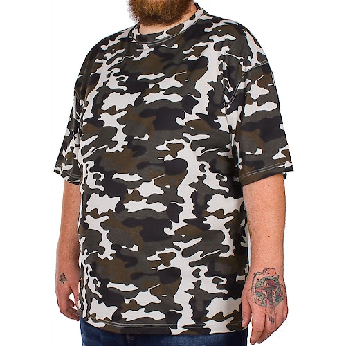 Duke Storm Camouflage Print T-shirt