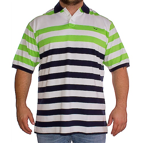 Brooklyn Striped Polo Shirt