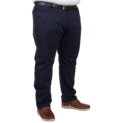 Raphael Valencino Bedford Cord Trousers Navy