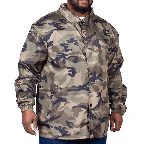 Bigdude Lightweight Camouflage Jacket Khaki