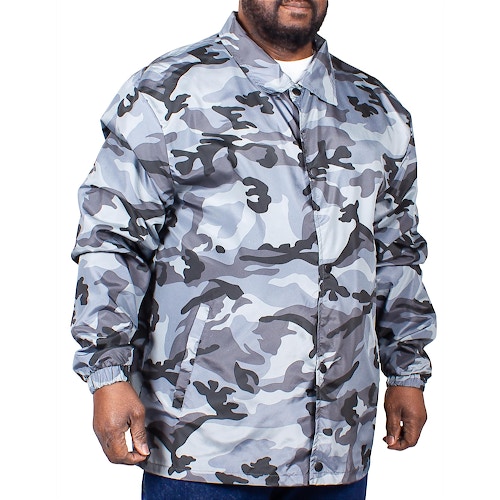 Bigdude Lightweight Camouflage Jacket Grey