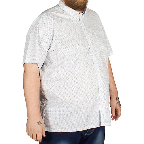 Bigdude Polka Dot Short Sleeve Shirt