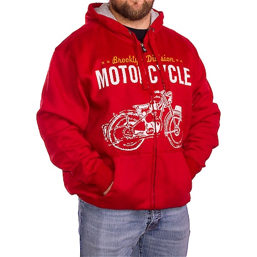 KAM Motorcycle Print Hoody