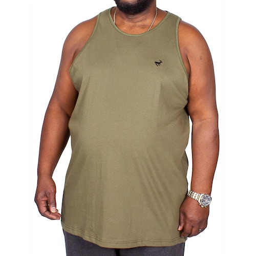Bigdude Signature Tanktop Khaki Tall Fit 