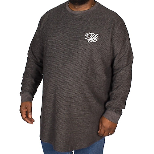 D555 Plato Long Sleeve T-Shirt Charcoal