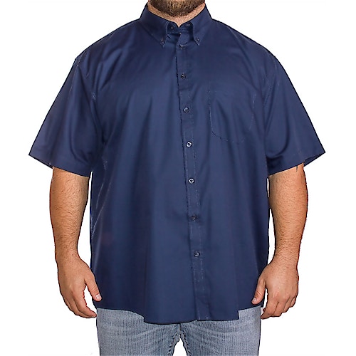 Espionage Traditional Short Sleeve Plain Shirt