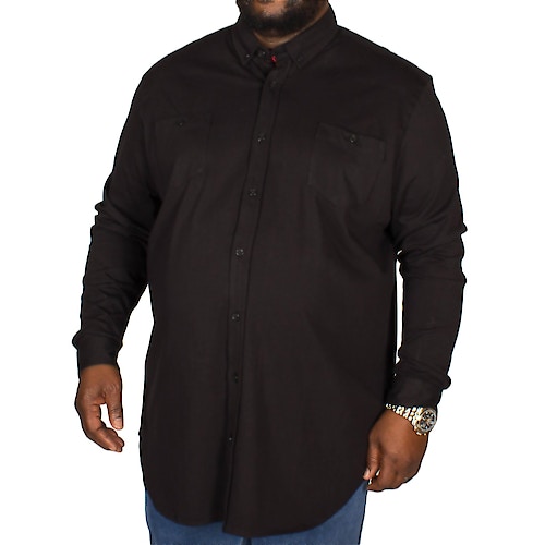 D555 Donnie Long Sleeve Jersey Shirt Black