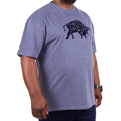 Raging Bull Graphic T-Shirt Mid Blue