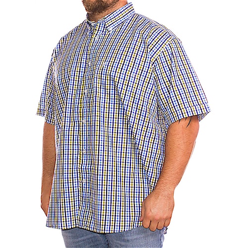 Cotton Valley Short Sleeve Check Shirt Multi