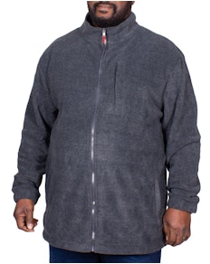 Bigdude Fleece Jacket Charcoal
