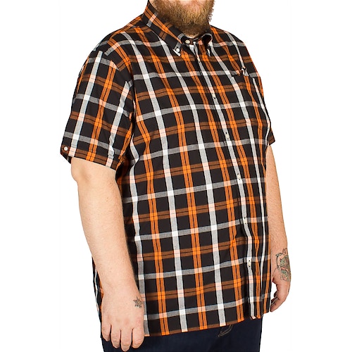 Brutus Orange Check Shirt
