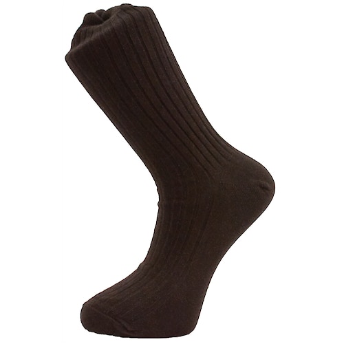 Big Foot Black Cotton Socks