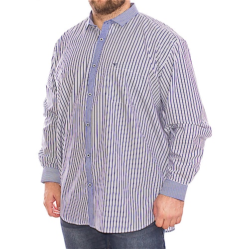 Cotton Valley Double Stripe Long Sleeve Shirt