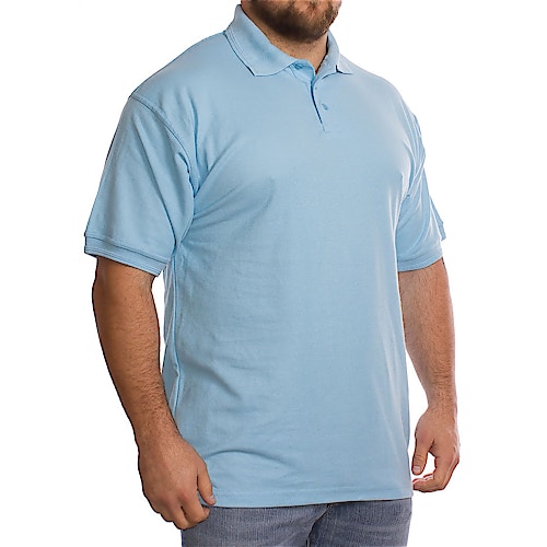 Plain Light Blue Polo Shirt