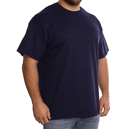 Gildan Marineblaues T-Shirt