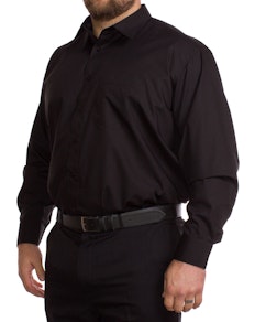 Rael Brook Long Sleeve Black Shirt