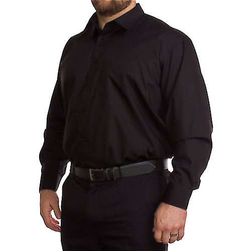 Rael Brook Long Sleeve Black Shirt