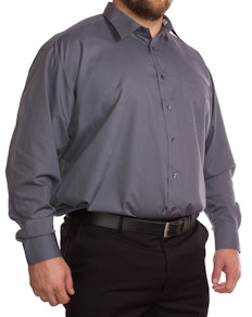 Rael Brook Long Sleeve Charcoal Shirt