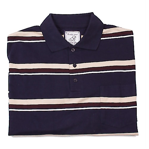Brooklyn Navy Stripe Polo Shirt