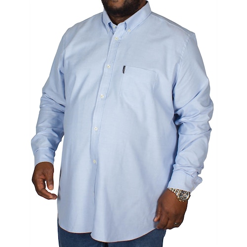 Ben Sherman Plain Oxford Long Sleeve Shirt Light Blue