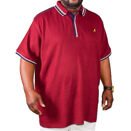 Kangol Jovan Polo Shirt Red