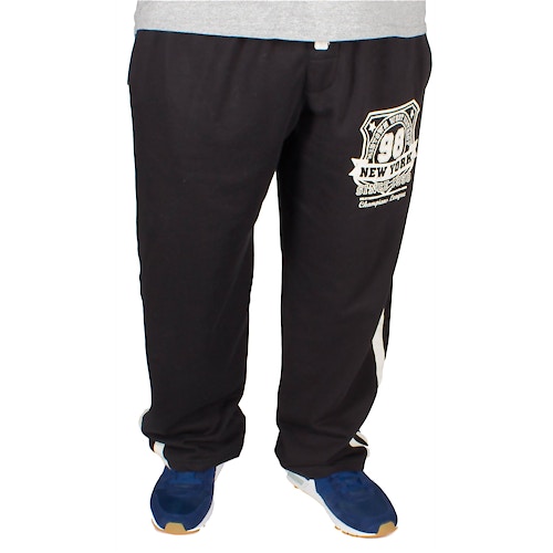 Pierre Roche Printed Joggers Navy