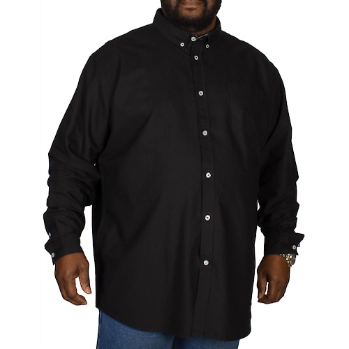 D555 Keenan Oxford Shirt Black