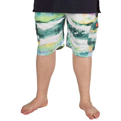 KAM Palm Print Swim Shorts