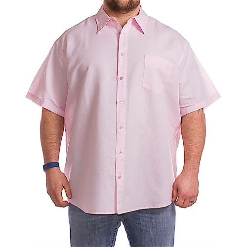Ed Baxter Pink Linen Shirt