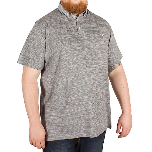 Mish Mash Caldera Polo Shirt Grey