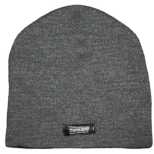 Thinsulate Thermal Beanie Hat Charcoal