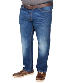 D555 Jeans Ambrose Karottenschnitt Blau