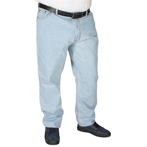 Duke Rockford Comfort Fit Jeans im Bleach-Look