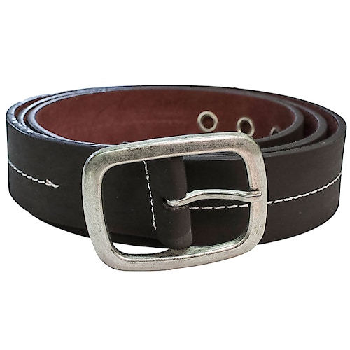 Carabou Brown Leather Belt