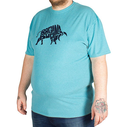 Raging Bull Graphic T-Shirt Teal
