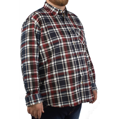 Cotton Valley Red Flannel Check Shirt