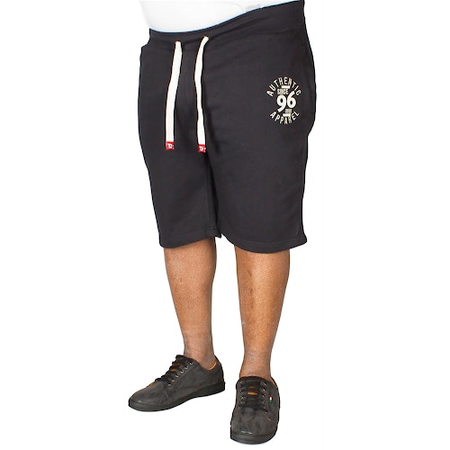 D555 Powell Embroidered Fleece Shorts Navy