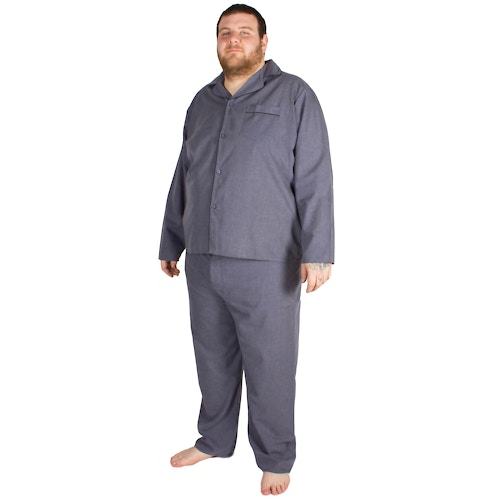 Cargo Bay Woven Pyjama Set Denim