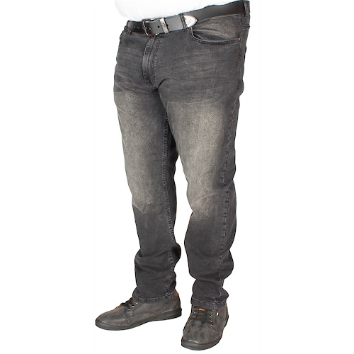 Cargo Bay Dark Grey Stretch Jeans