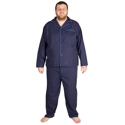 Cargo Bay Woven Pyjama Set Navy
