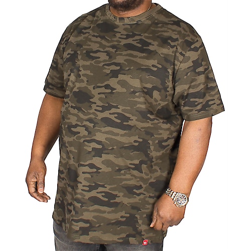 D555 Camouflage T-Shirt Gaston Grün