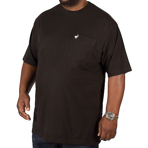 Bigdude Signature Pocket T-Shirt Black