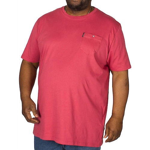 Ben Sherman T-Shirt mit Brusttasche Pink 