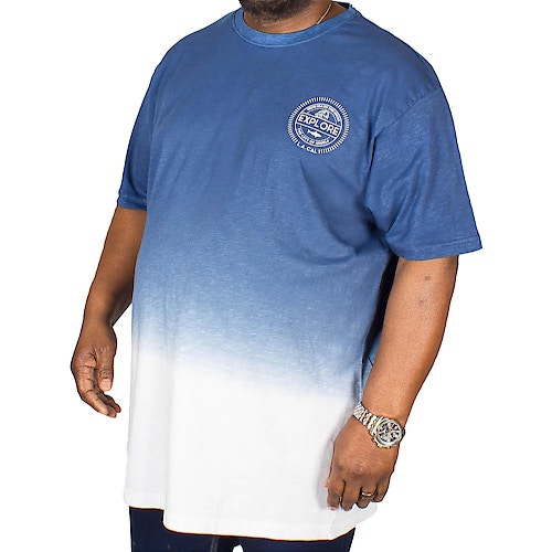KAM Ombre T-Shirt Indigo